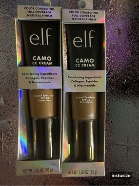 Camo CC Cream Broad Spectrum SPF 30 — 510C& 540N NIB